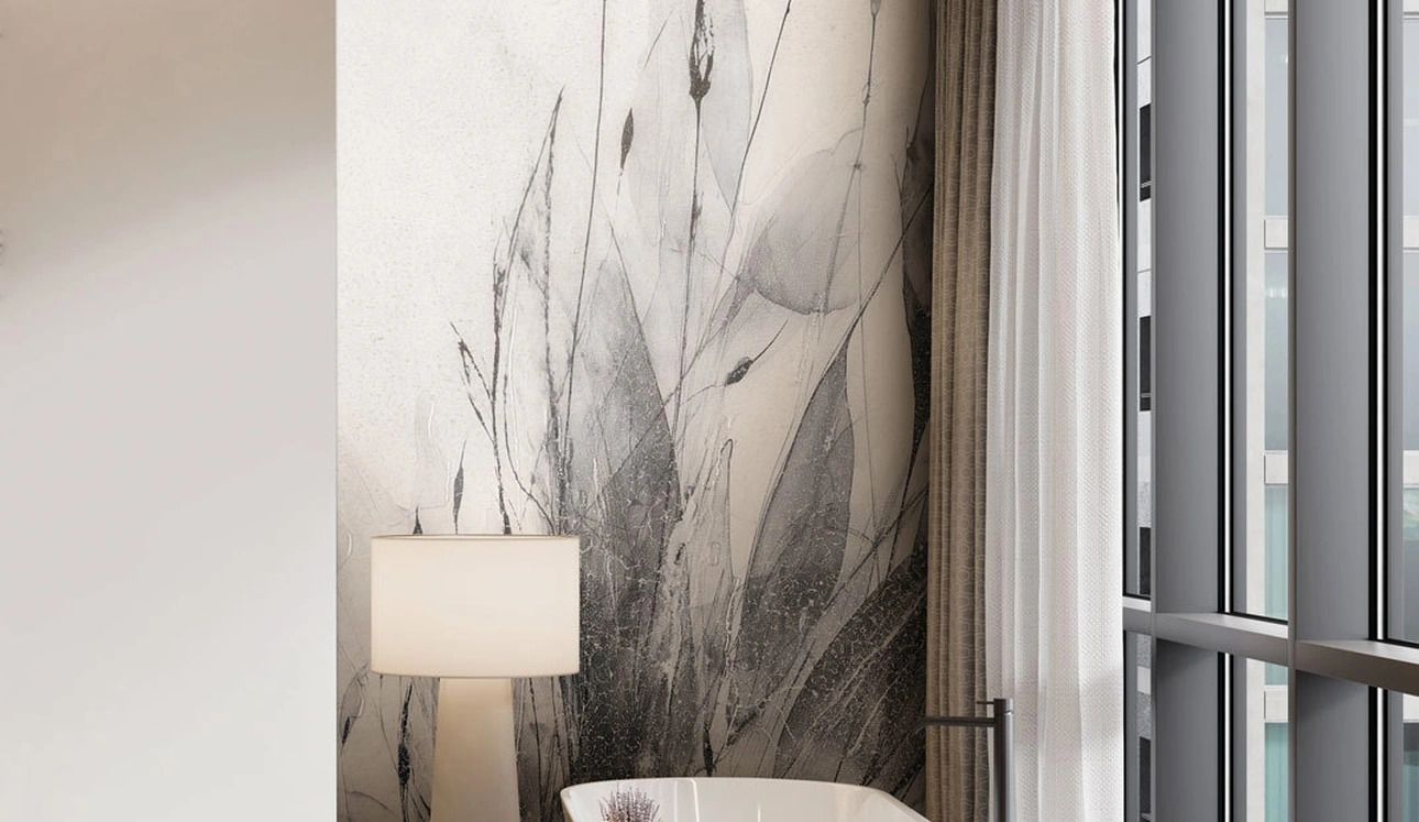 Carta da parati Ethereal Canvas di London Art