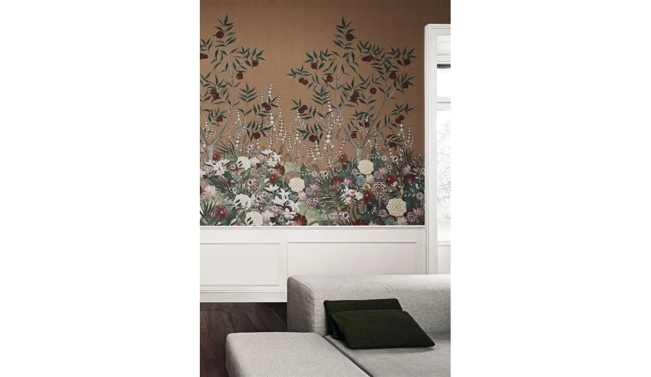 Carta da parati Fleurs Magiques di London Art