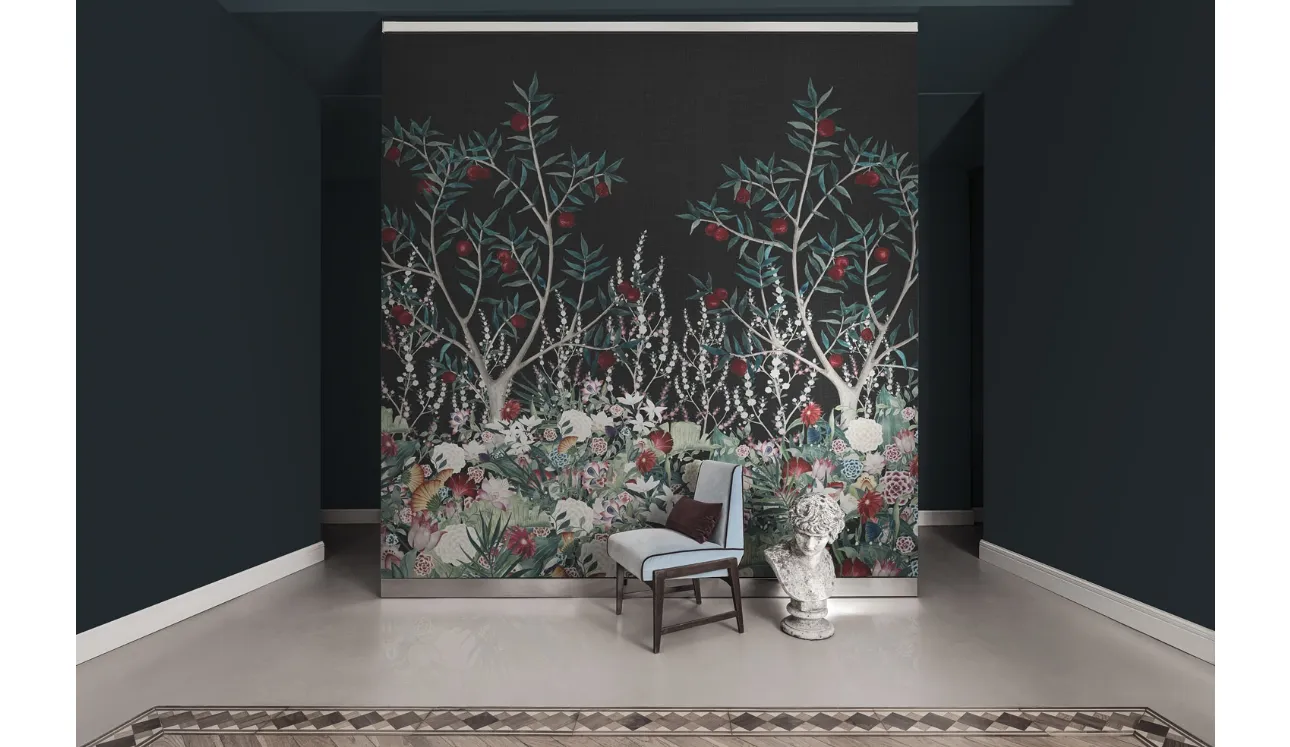 Carta da parati Fleurs Magiques di London Art