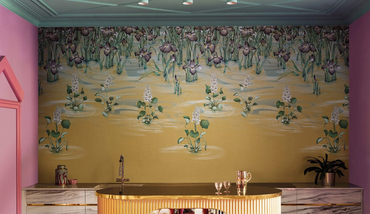 Carta da parati Hikizuri di London Art