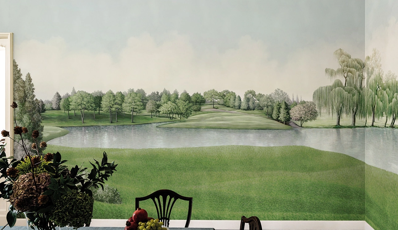 Carta da parati La Pelouse Royale di London Art