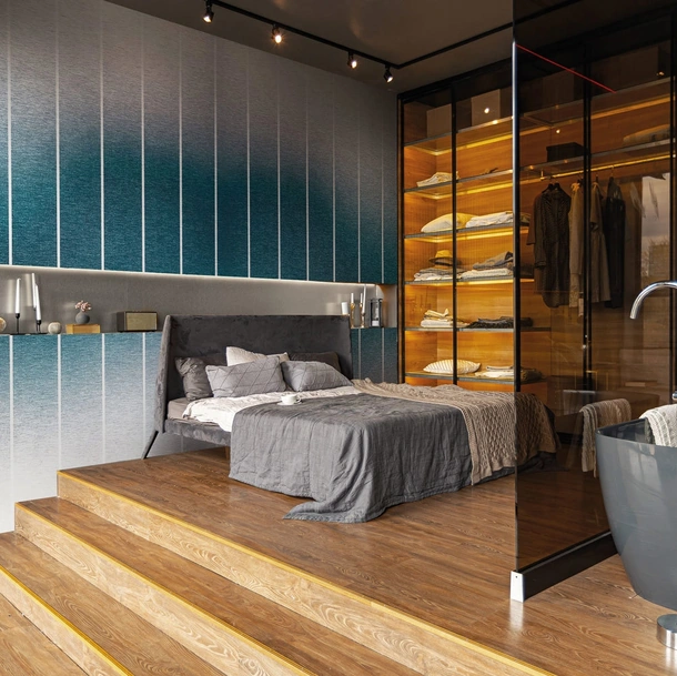 Carta da parati Soft Brush di London Art