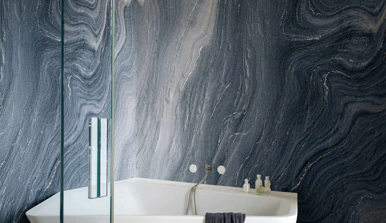 Carta da parati Stone Wave di London Art