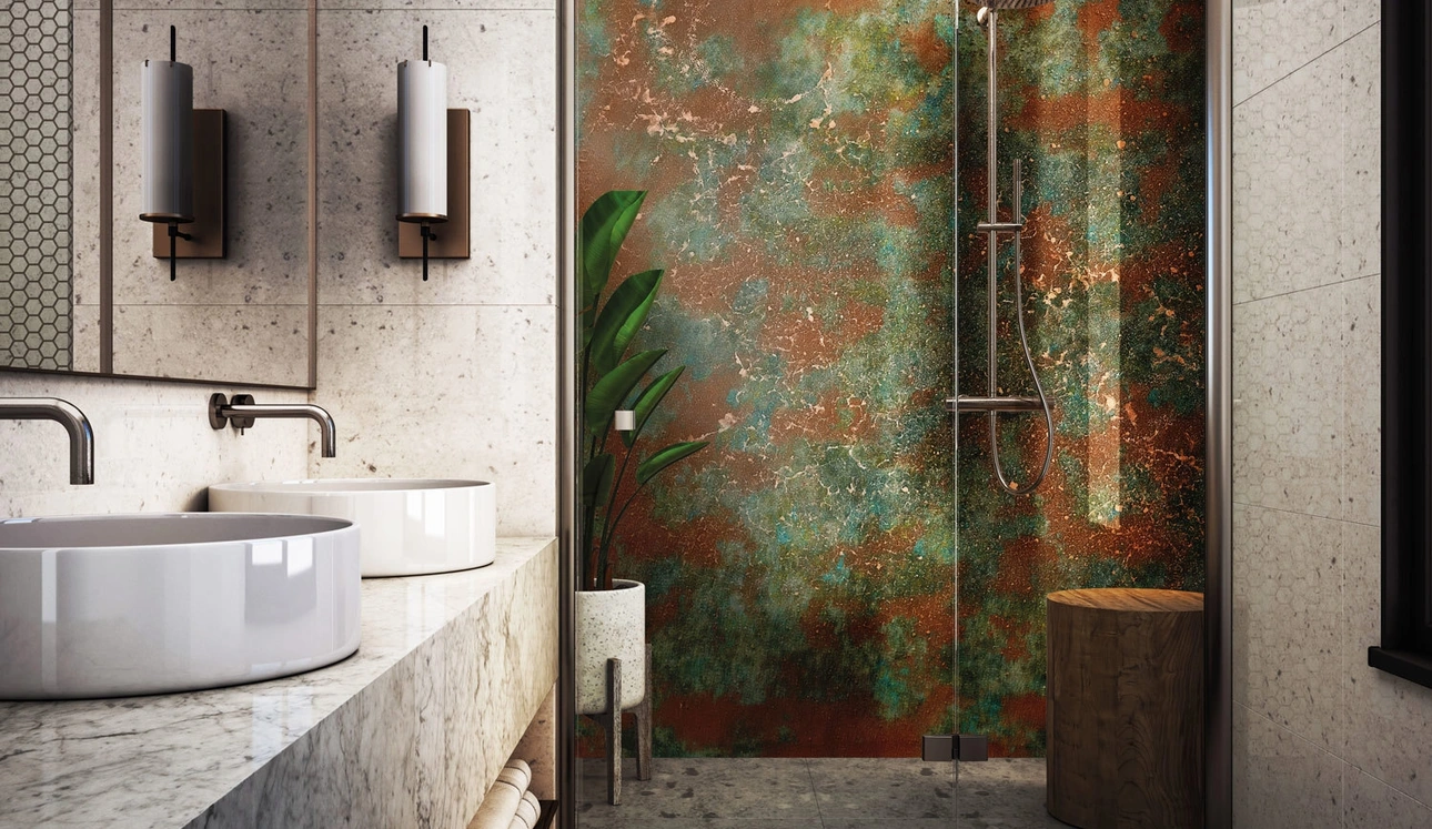 Carta da parati Timeworn di London Art