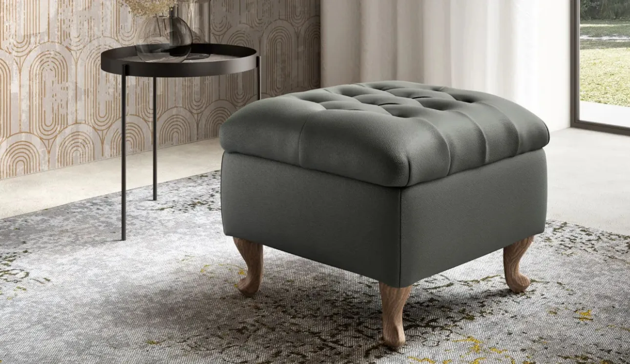 Pouf classico Calvin di Doimo Salotti