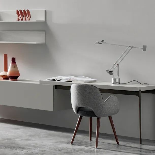 Scrittoio Tavolo H747 moderno con gambe affusolate di SantaLucia