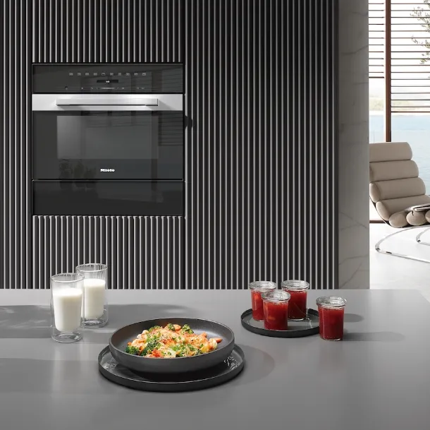 Forno a Microonde da incasso M 7244 TC di Miele