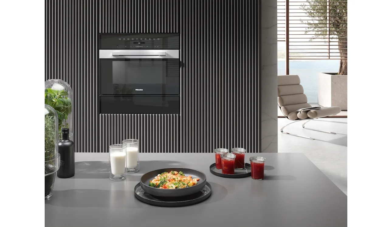 Forno a Microonde da incasso M 7244 TC di Miele