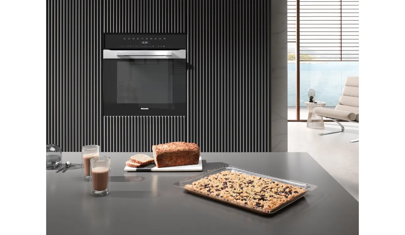 Forno H 7464 BP con sonda termometrica ed illuminazione Led di Miele