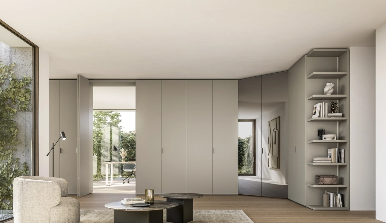 Armadio Angolare Anta Nexta di Sangiacomo