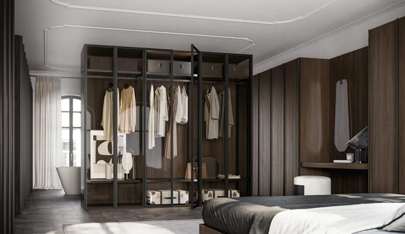 Armadio anta battente Luxury di SantaLucia