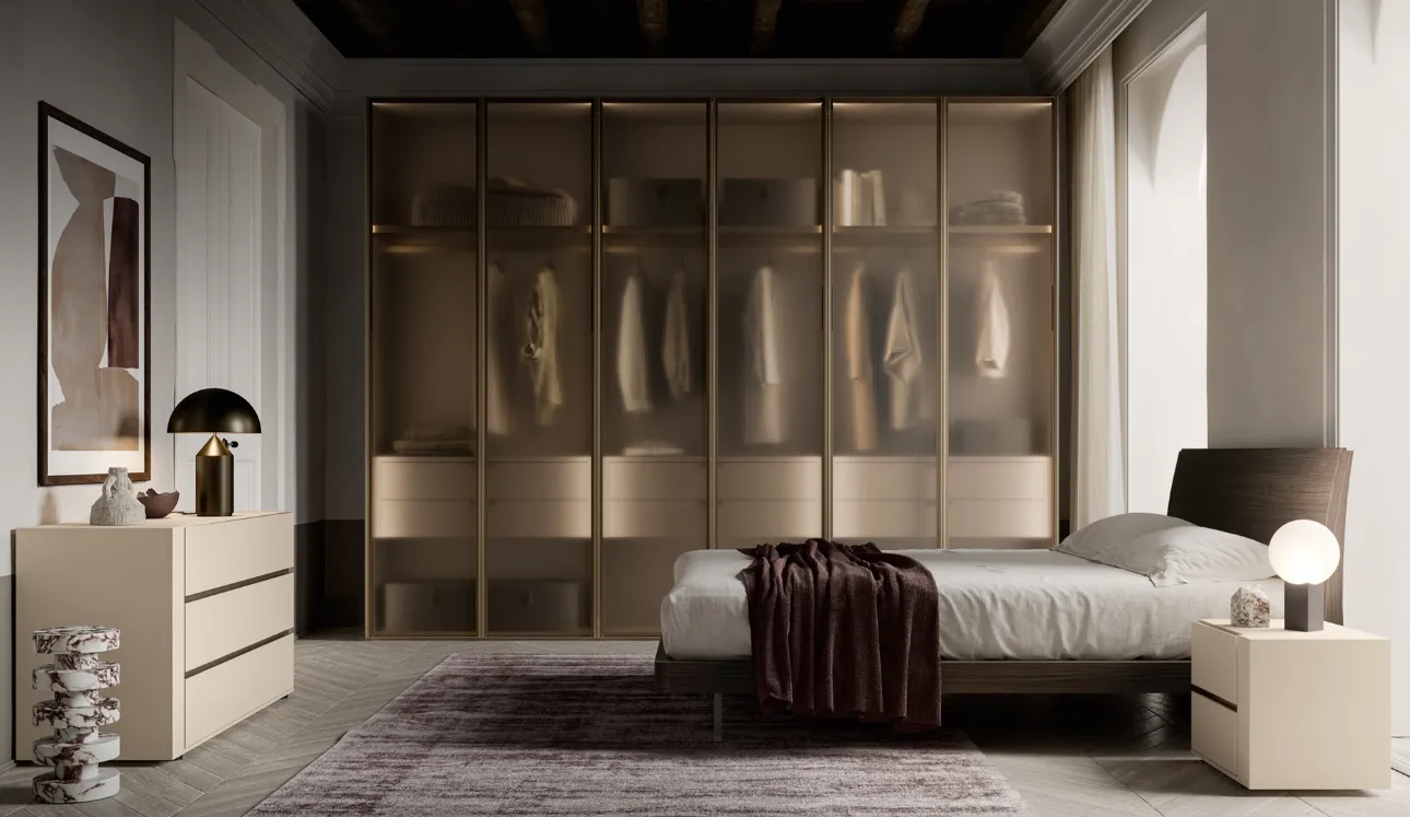 Armadio anta battente Luxury di SantaLucia