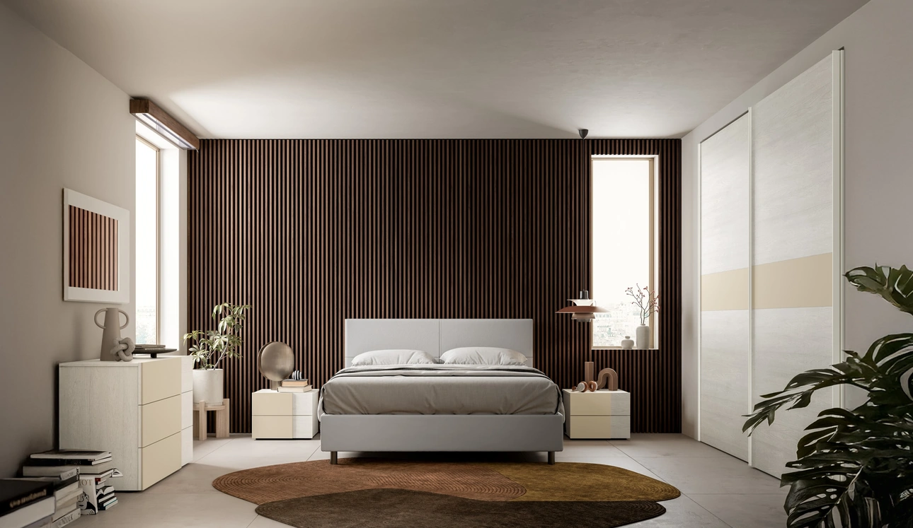 Armadio con ante scorrevoli Tris 02 di SantaLucia