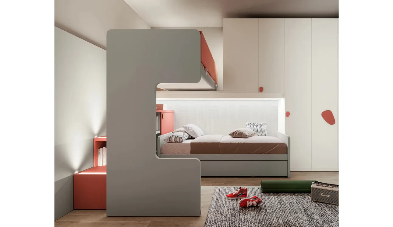 Cameretta Layout 16B di Doimo Cityline