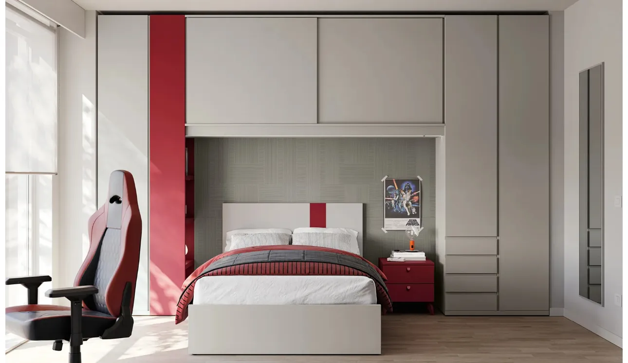 Cameretta a ponte Generazione Z 2404 di Doimo Cityline