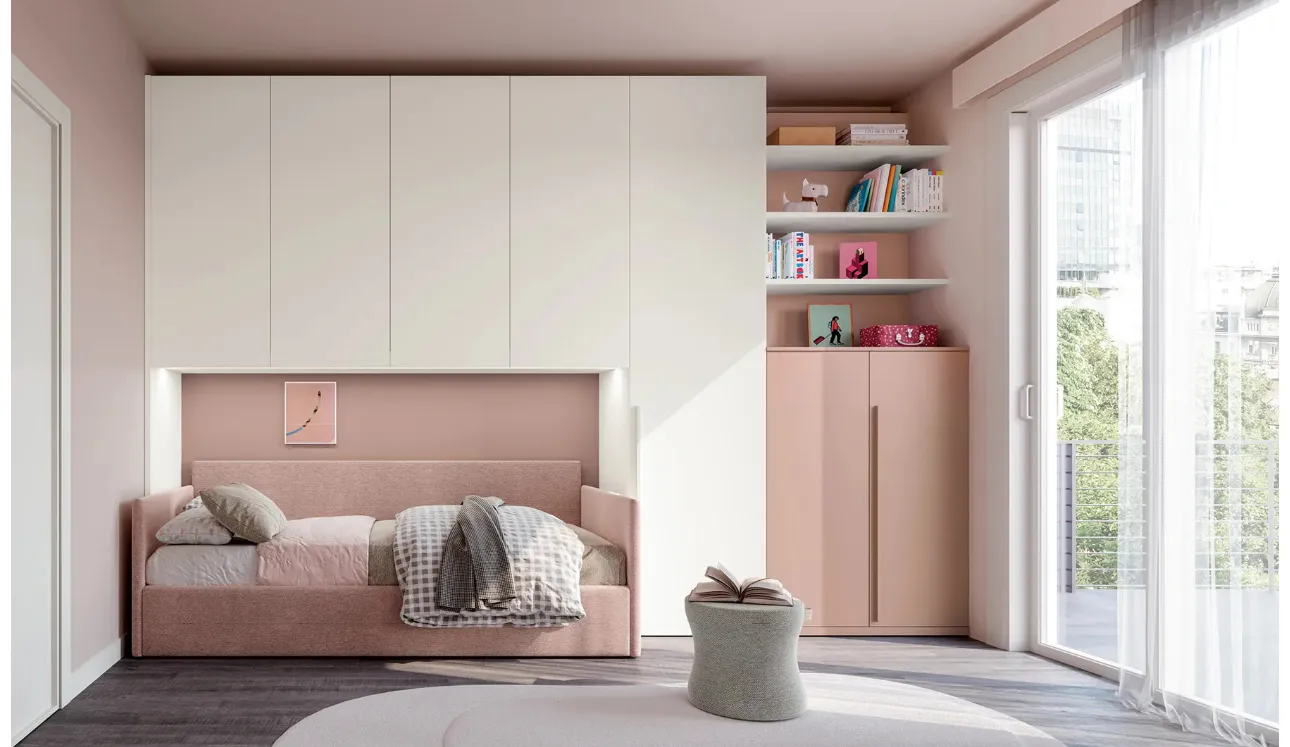 Cameretta a ponte Layout 01B di Doimo Cityline