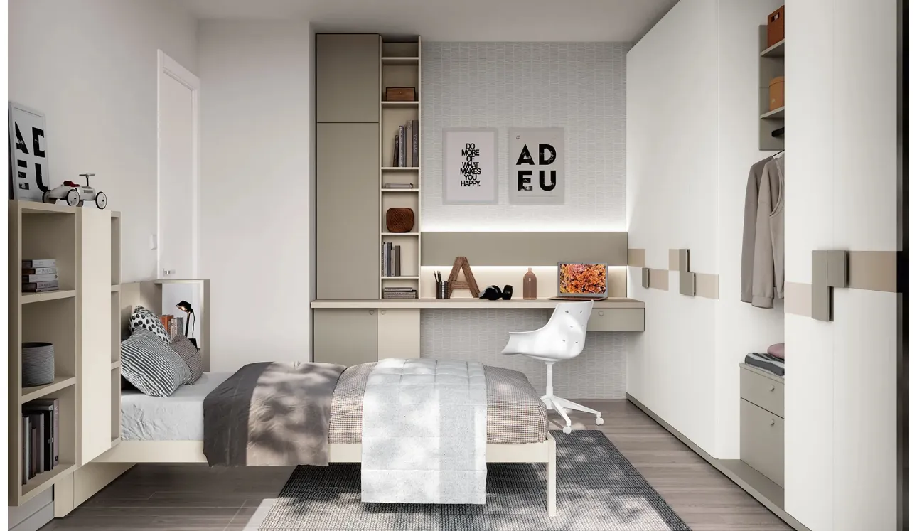 Cameretta Layout 02A di Doimo Cityline