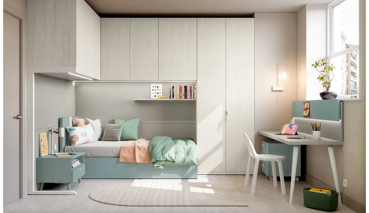 Cameretta a ponte Layout 03B di Doimo Cityline