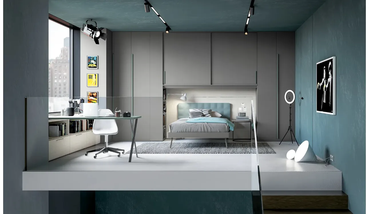 Cameretta a ponte Layout 04B di Doimo Cityline