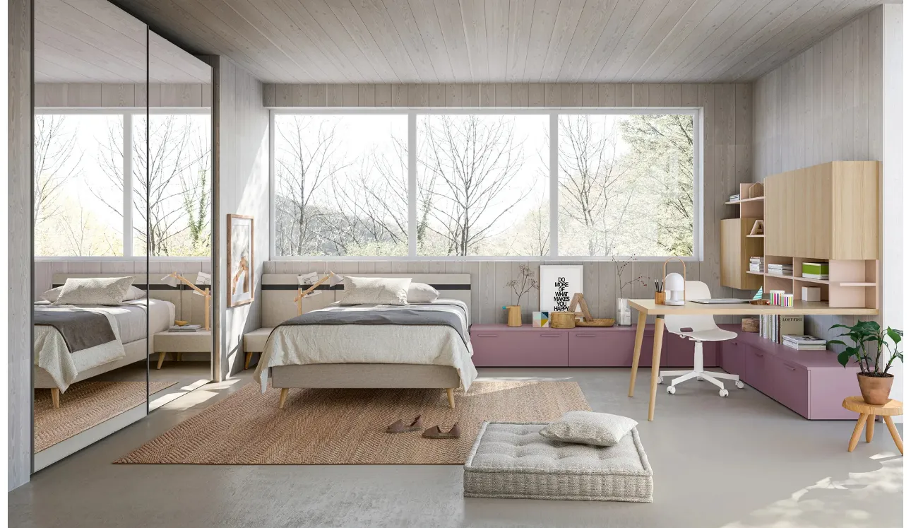 Cameretta Layout 09A di Doimo Cityline