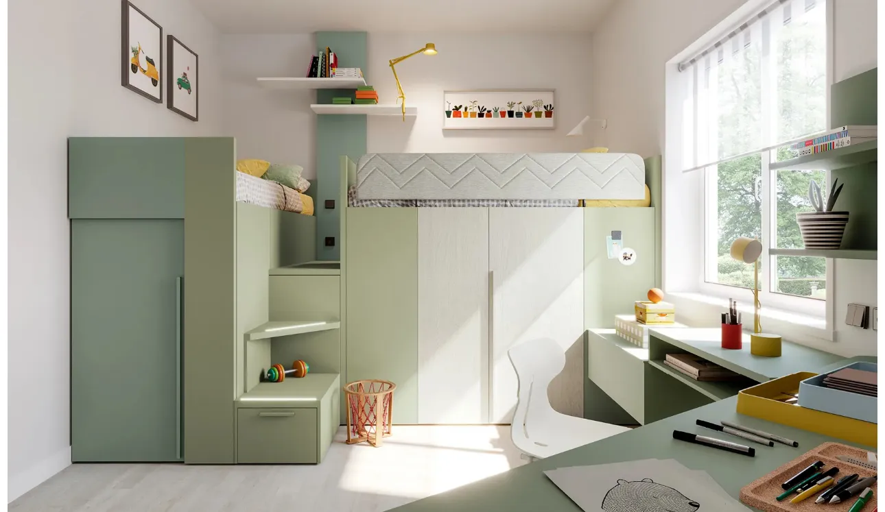 Cameretta Layout 10B di Doimo Cityline