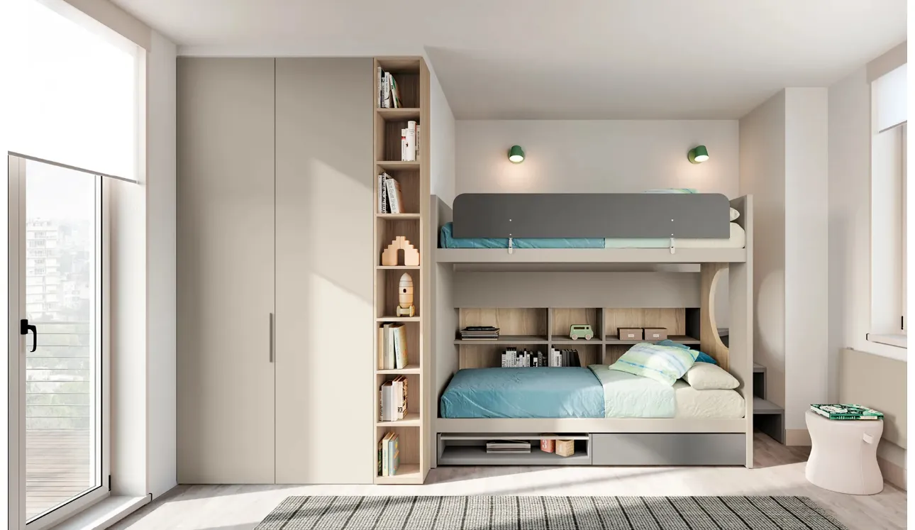 Cameretta Layout 11B di Doimo Cityline