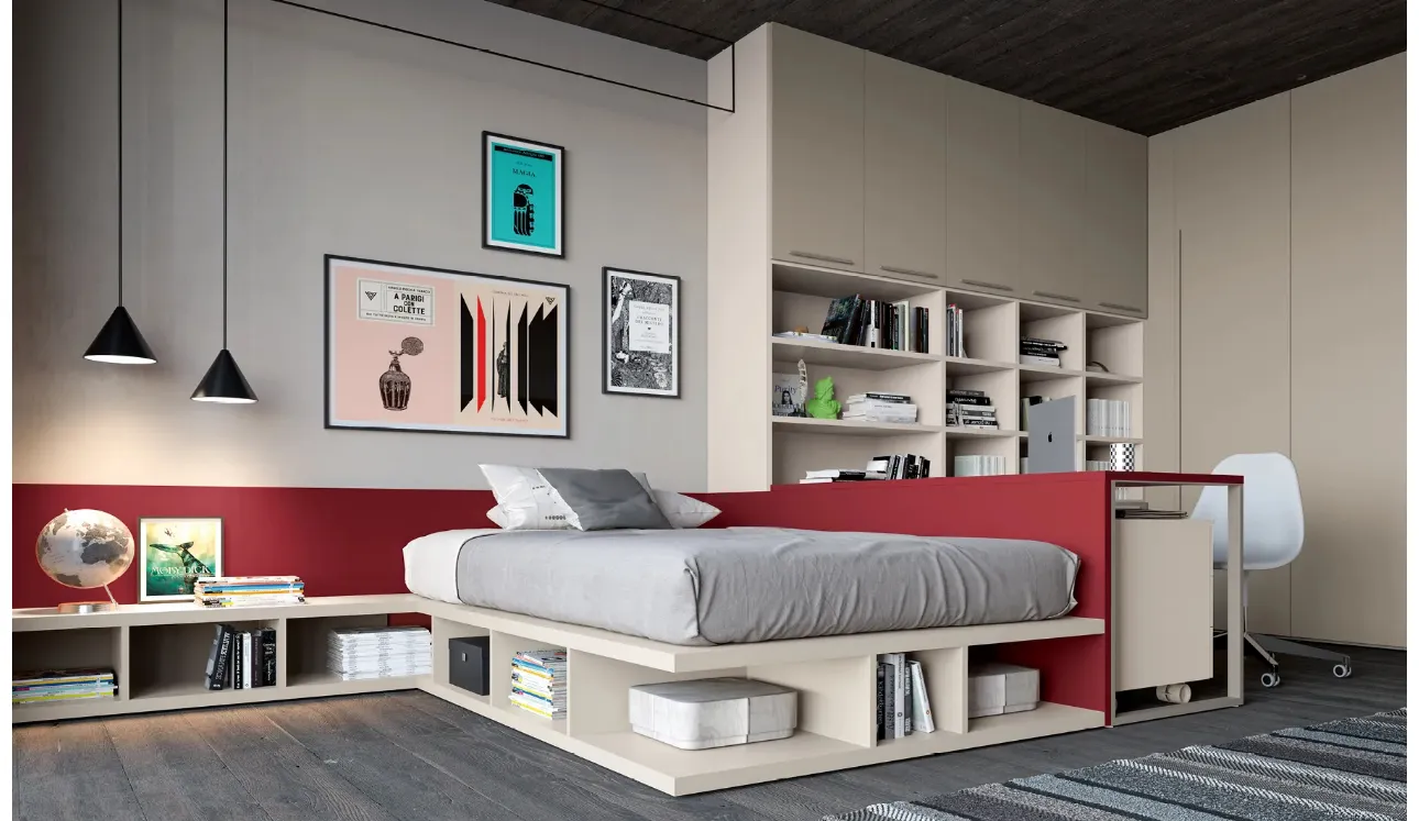 Cameretta Layout 15A di Doimo Cityline
