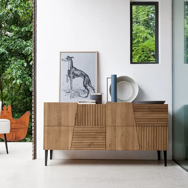 Comò Design in Rovere massello di Devina Nais