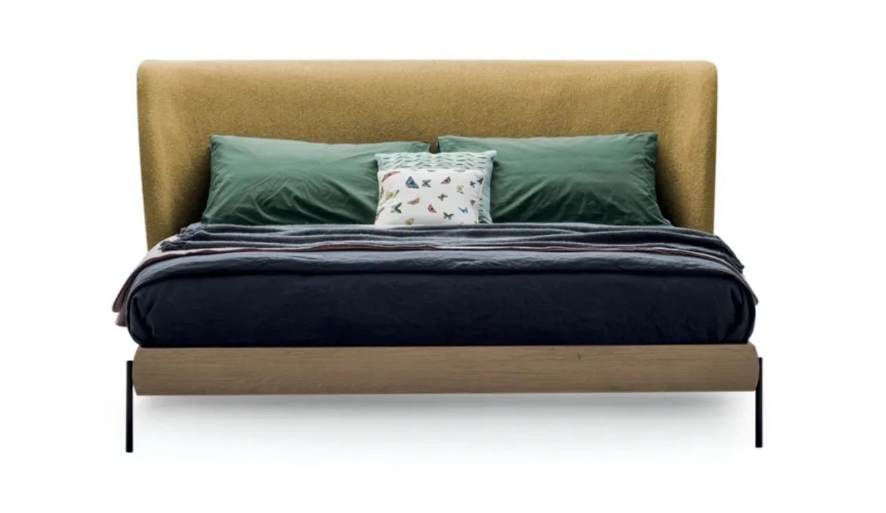 Testiera Singola In Ecopelle Bianca Con Cuciture A Righe – L.80 H.60 – Made In Italy - 3