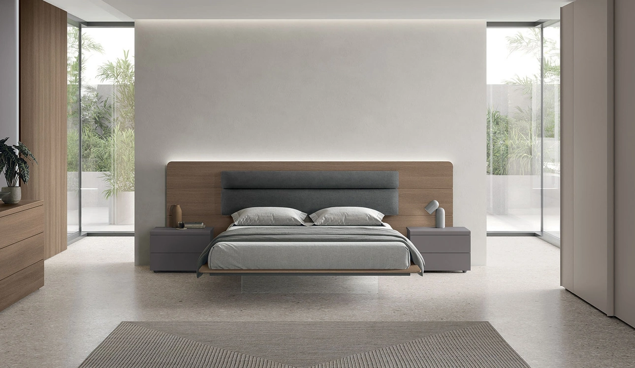 Letto Leonardo con testiera di Tomasella