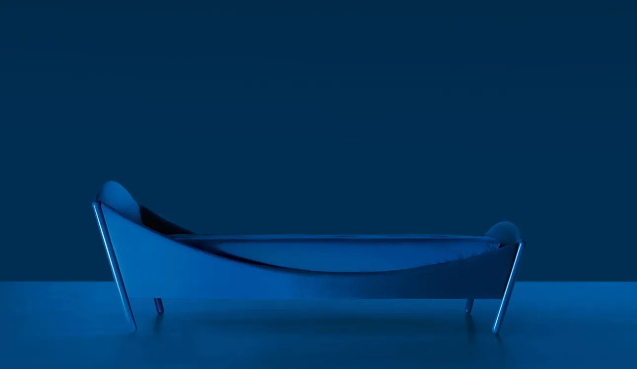 Letto in tessuto Lullaby di Noctis