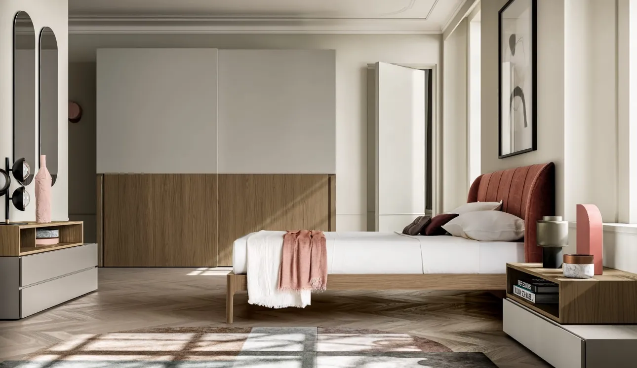 Letto in tessuto Scirocco di SantaLucia