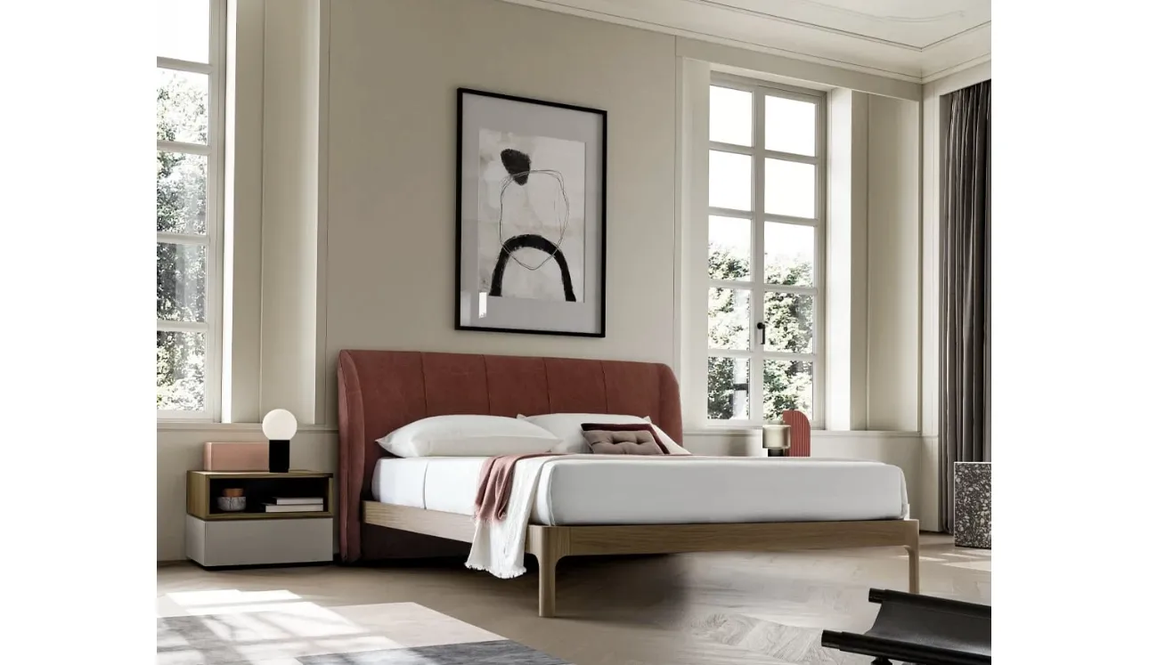 Letto in tessuto Scirocco di SantaLucia