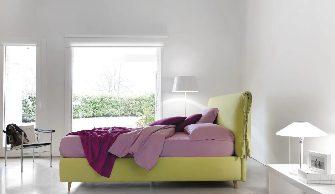 Letto con contenitore Seven di Noctis