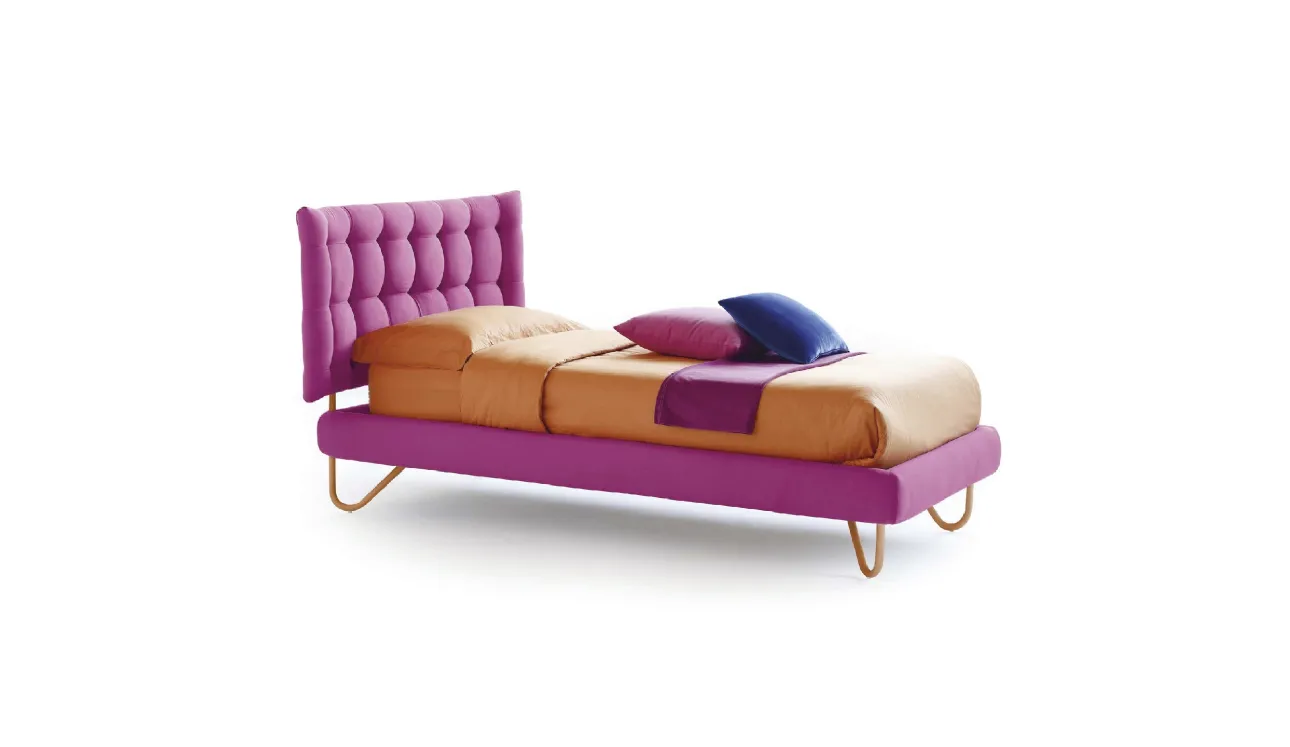 Letto singolo Hug 05 Low di Noctis