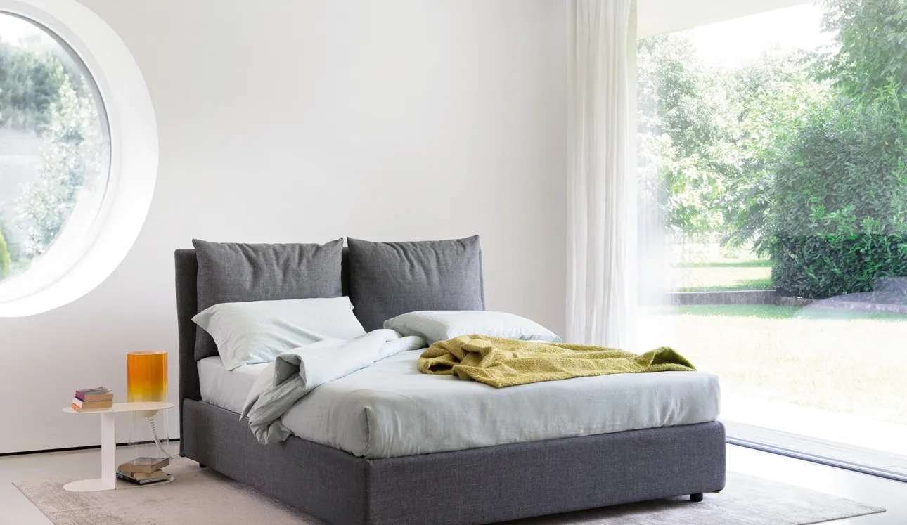 Letto con contenitore Tangos di Noctis