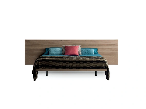 Letto Zen con testiera effetto sospesa di Devina Nais