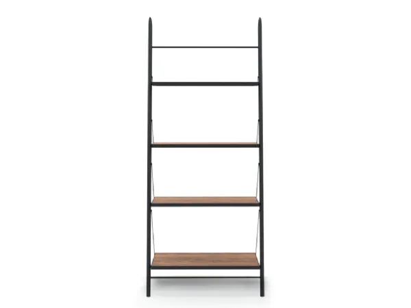 Libreria Easy in ferro con ripiani in legno di Devina Nais