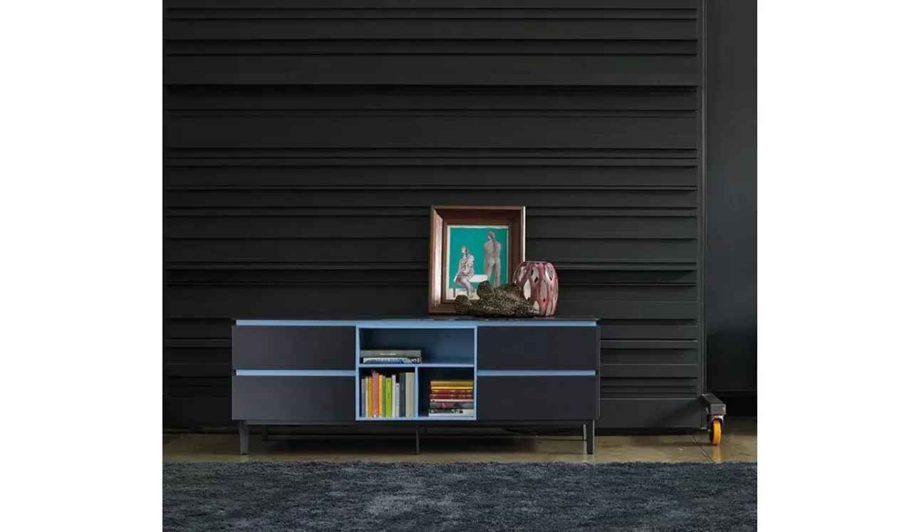 Madia Cosmopolitan Cristallo Blu di Bontempi