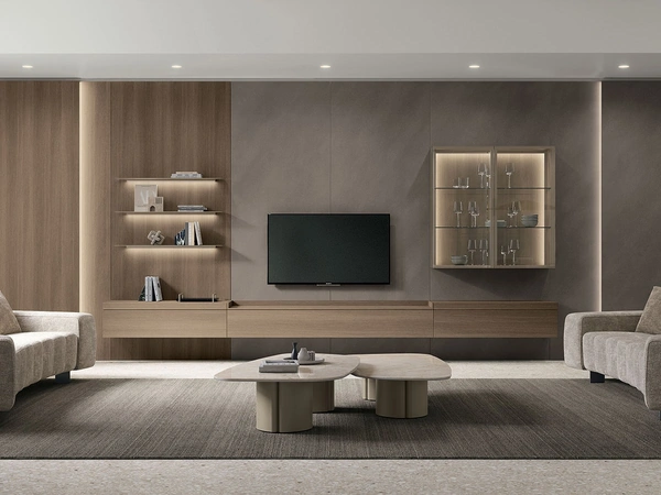 Parete Attrezzata Atlante UNIT AT144 di Tomasella