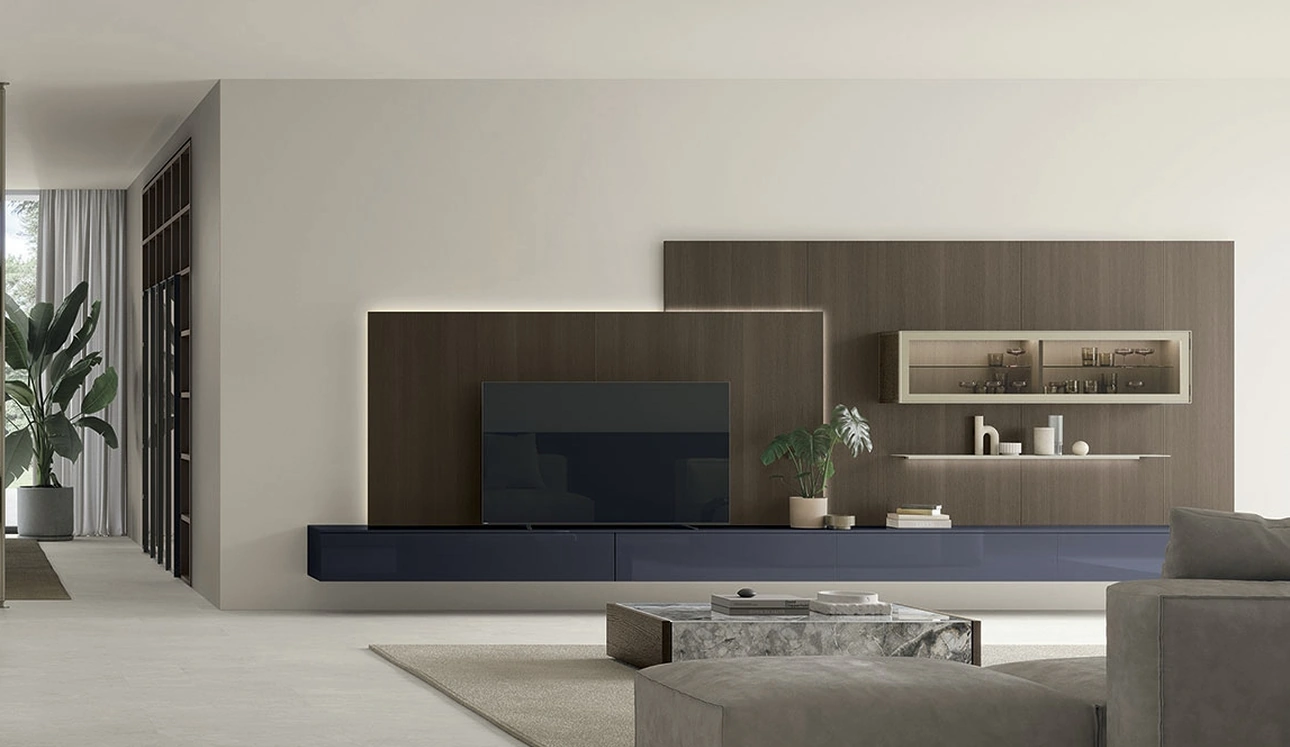 Parete Attrezzata Atlante UNIT AT145 di Tomasella