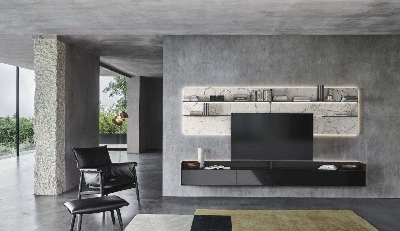 Parete Attrezzata Cabaret One 01 di Sangiacomo