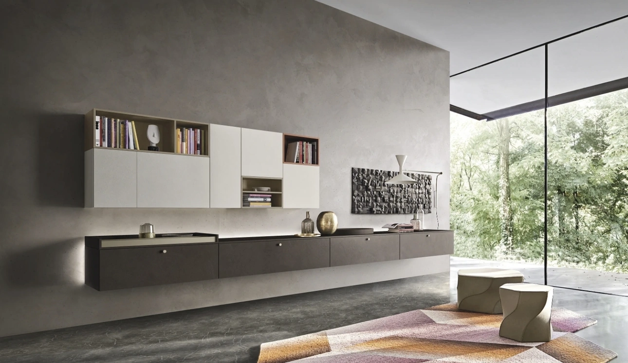 Parete Attrezzata Lampo 005 di Sangiacomo