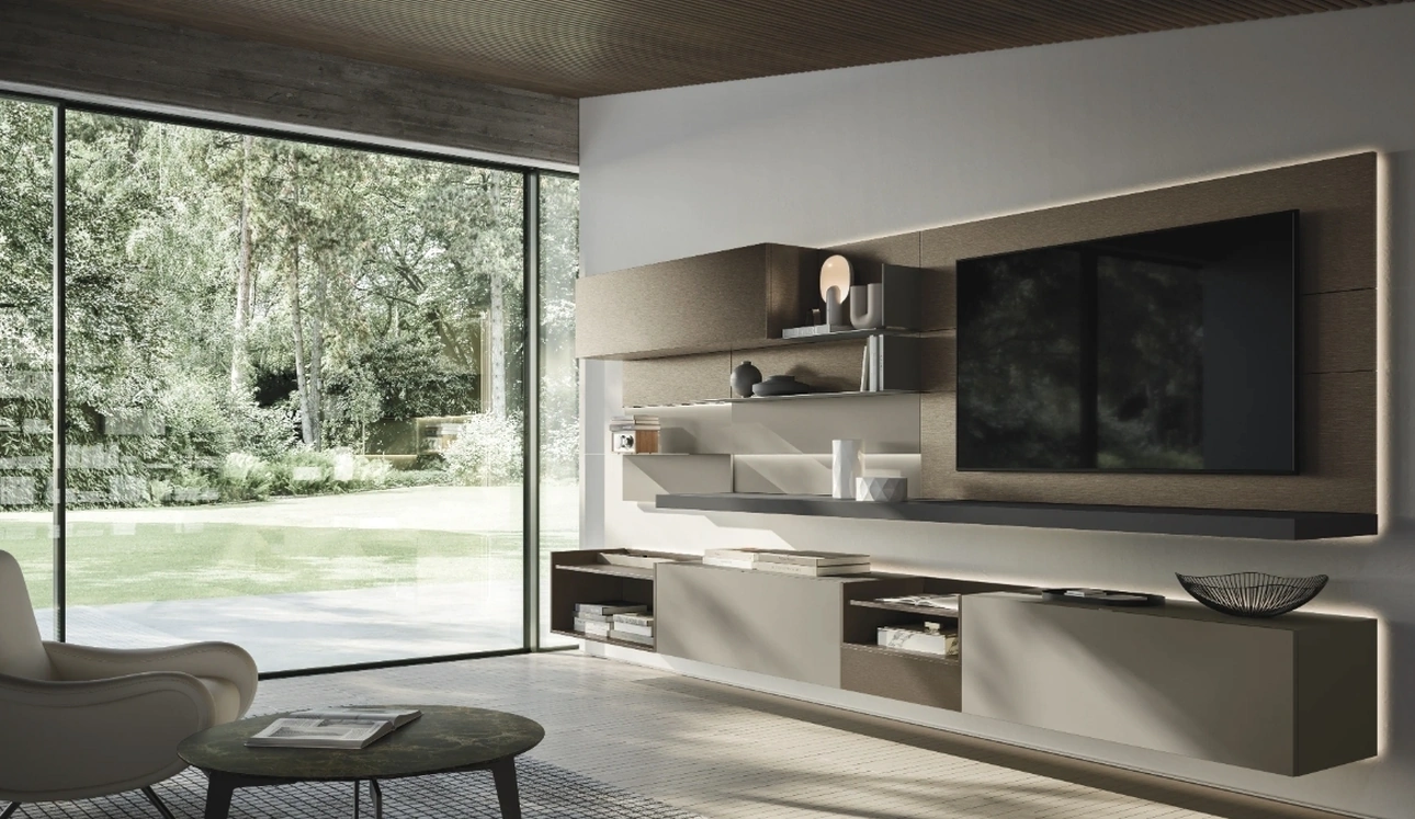 Parete Attrezzata Lampo 024 di Sangiacomo