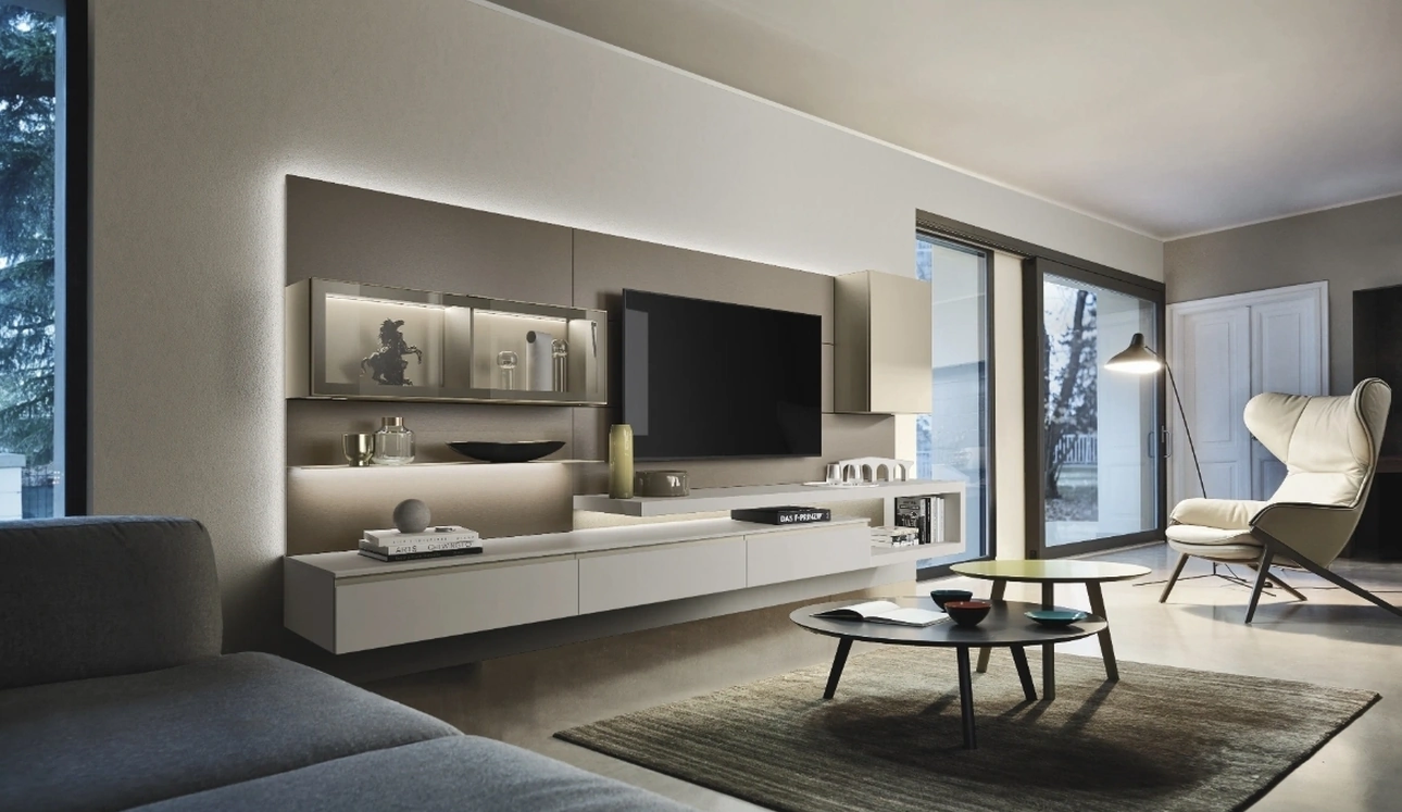 Parete Attrezzata Lampo 053 di Sangiacomo