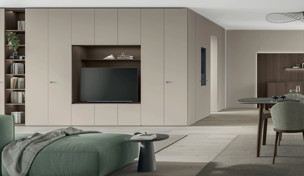 Parete Attrezzata Logica Plus UNIT 03 di Tomasella