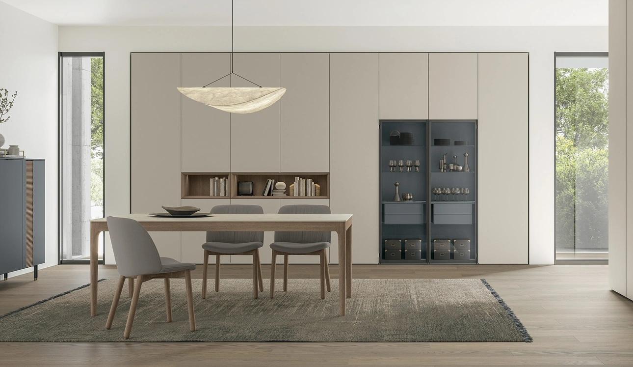 Parete Attrezzata Logica Plus UNIT 04 di Tomasella