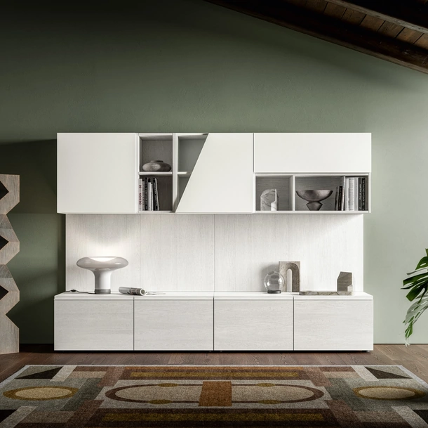 Parete Attrezzata Pratico PTG429 di SantaLucia