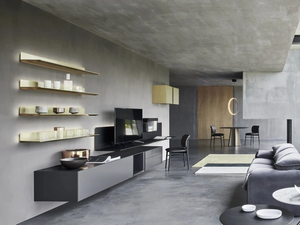 Parete Attrezzata Domino-06 Sangiacomo