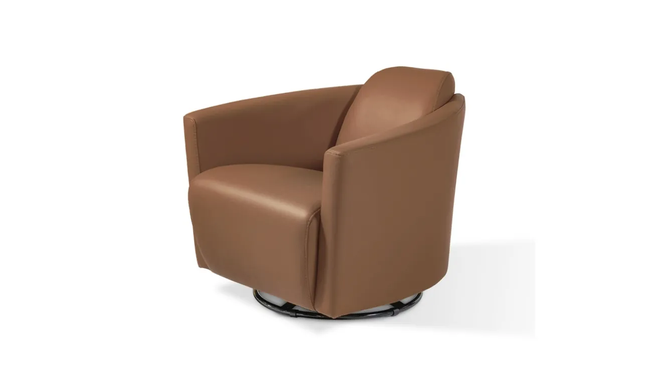 Poltroncina in pelle Hotel di Calia